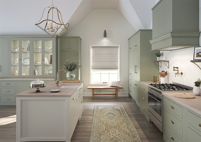 Braemar, Gull Grey - Roman Blind - Image 8